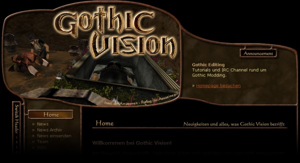 Gothic Vision Headerbild Contest